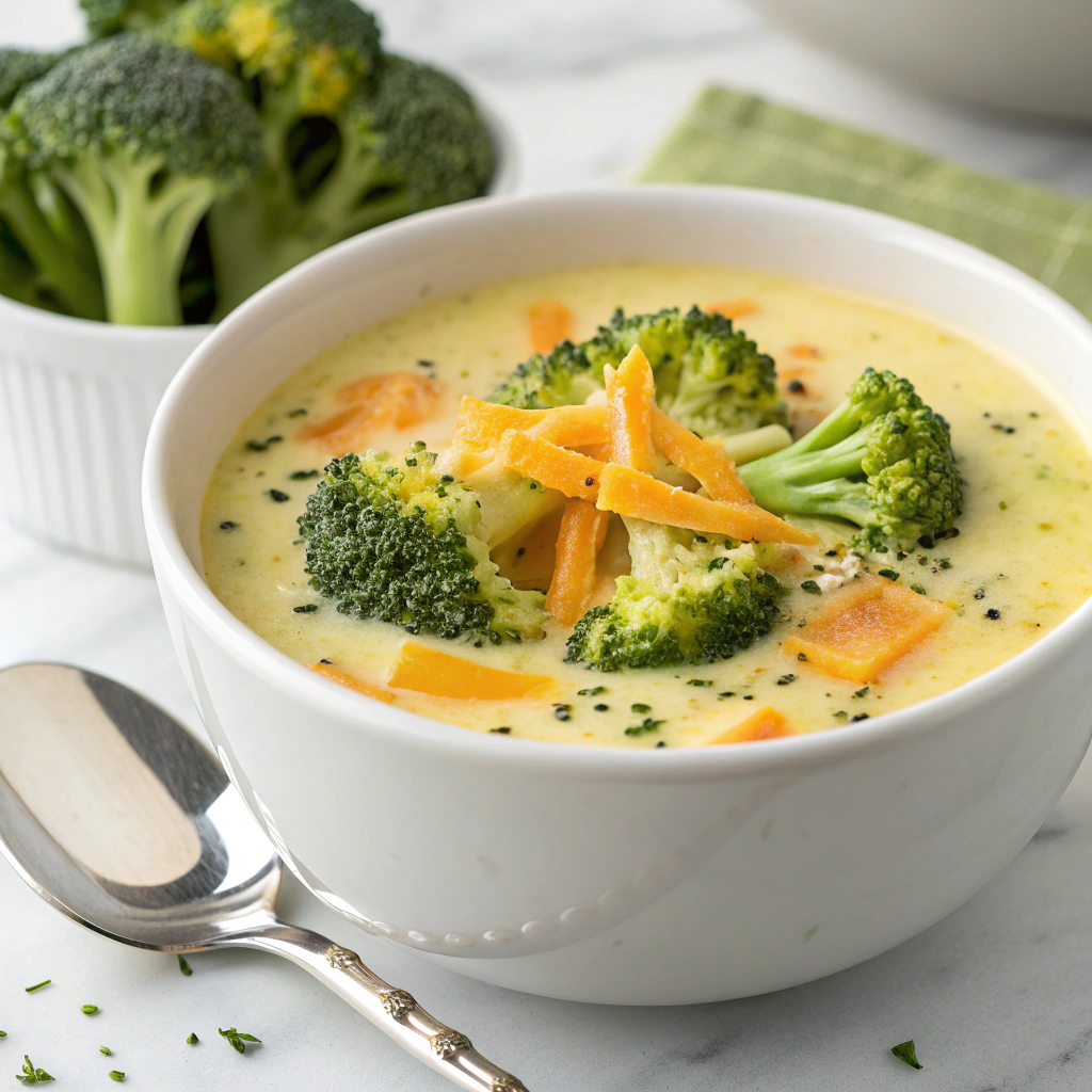 Broccoli Cheddar Soup Recipe - Recipe Image