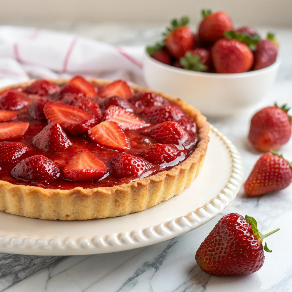 Big Boy’s Fresh Strawberry Pie Recipe - Recipe Image