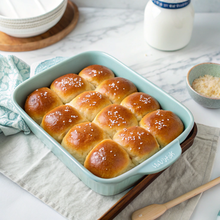 Easy Homemade Dinner Rolls Recipe