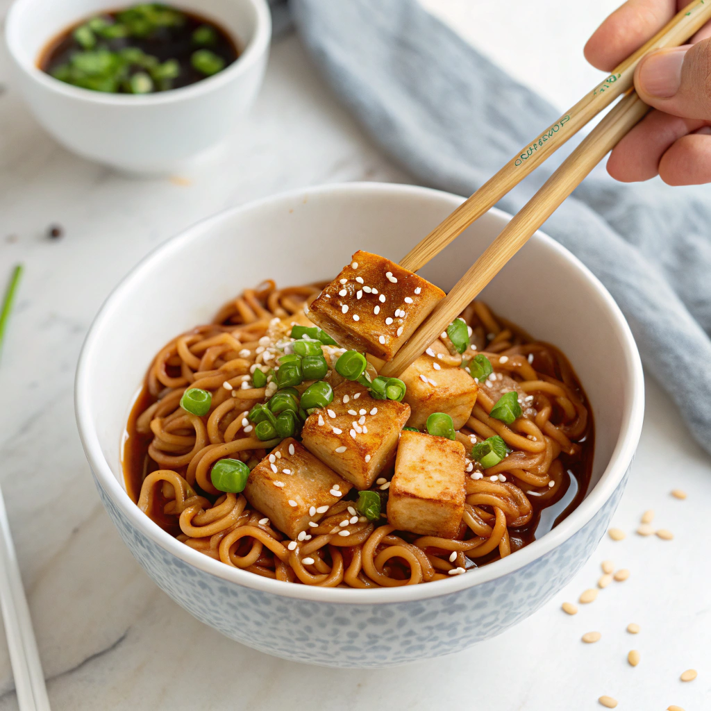 Easy Saucy Ramen Noodles Recipe - Recipe Image