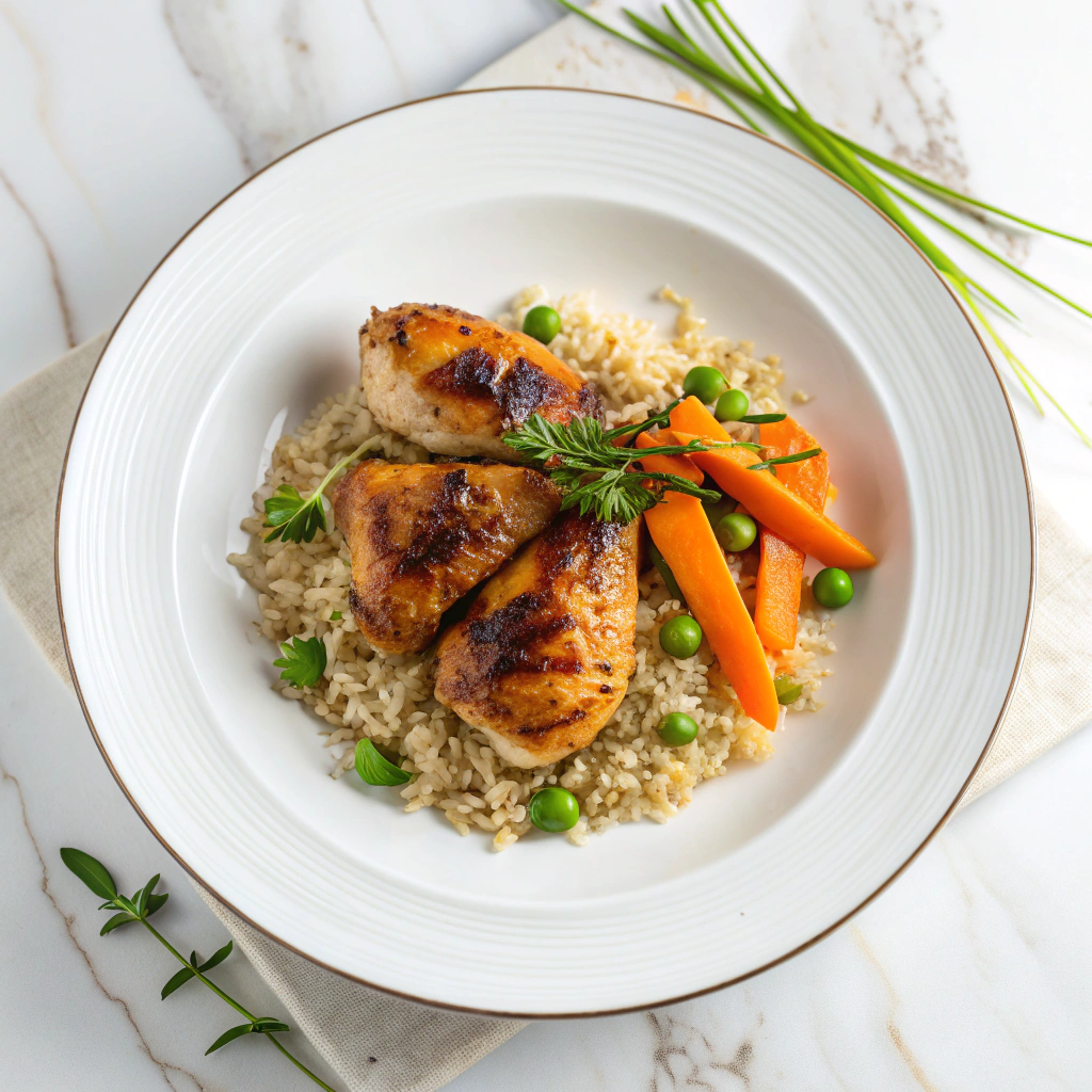 One Pan Chipotle Honey Chicken and Rice Recipe - Recipe Image