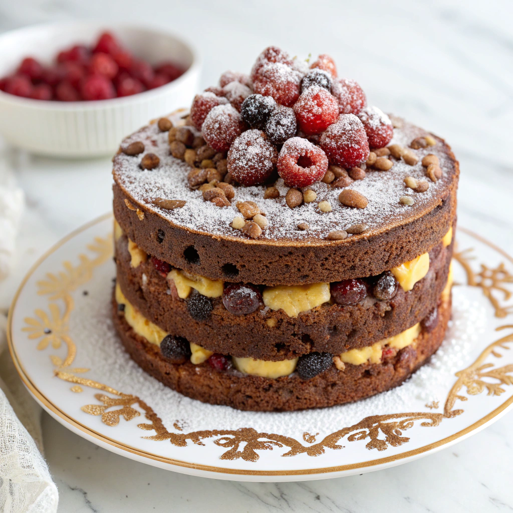 Traditional Christmas Cake Recipe - Recipe Image