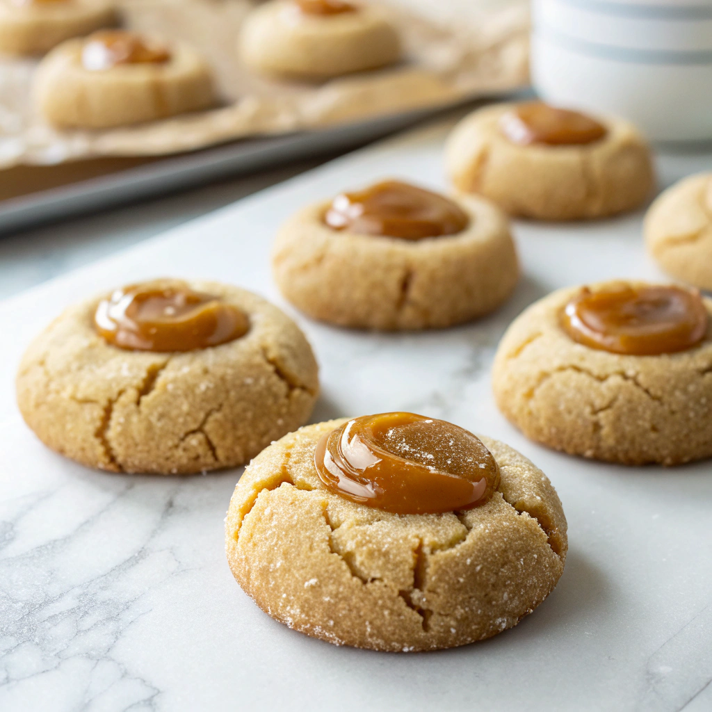 Snickerdoodle Thumbprint Cookies Recipe - Recipe Image