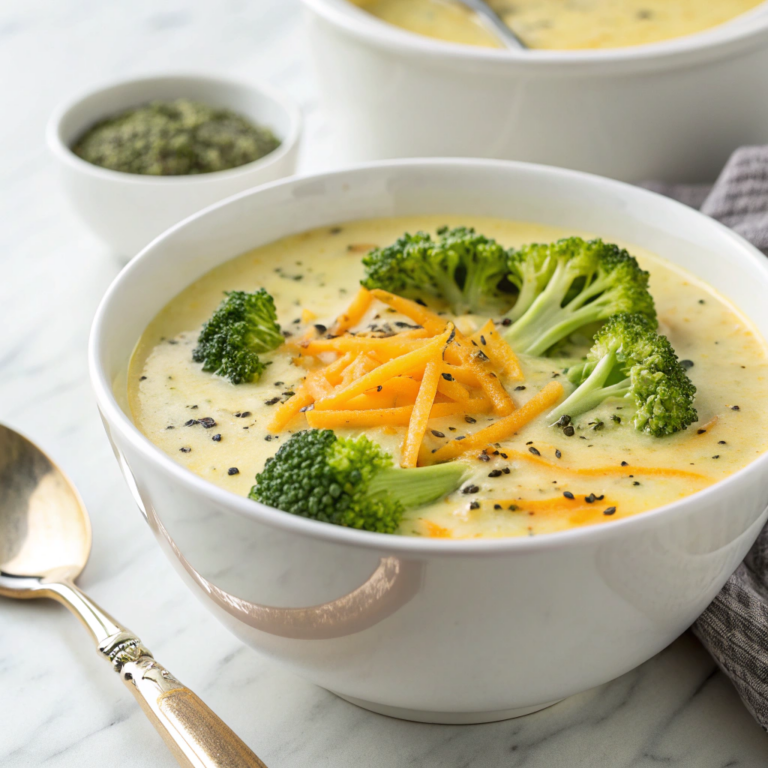 Broccoli Cheddar Soup Recipe