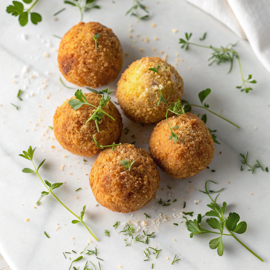 Garlic Potato Balls: Easy and Delicious Recipe - Recipe Image