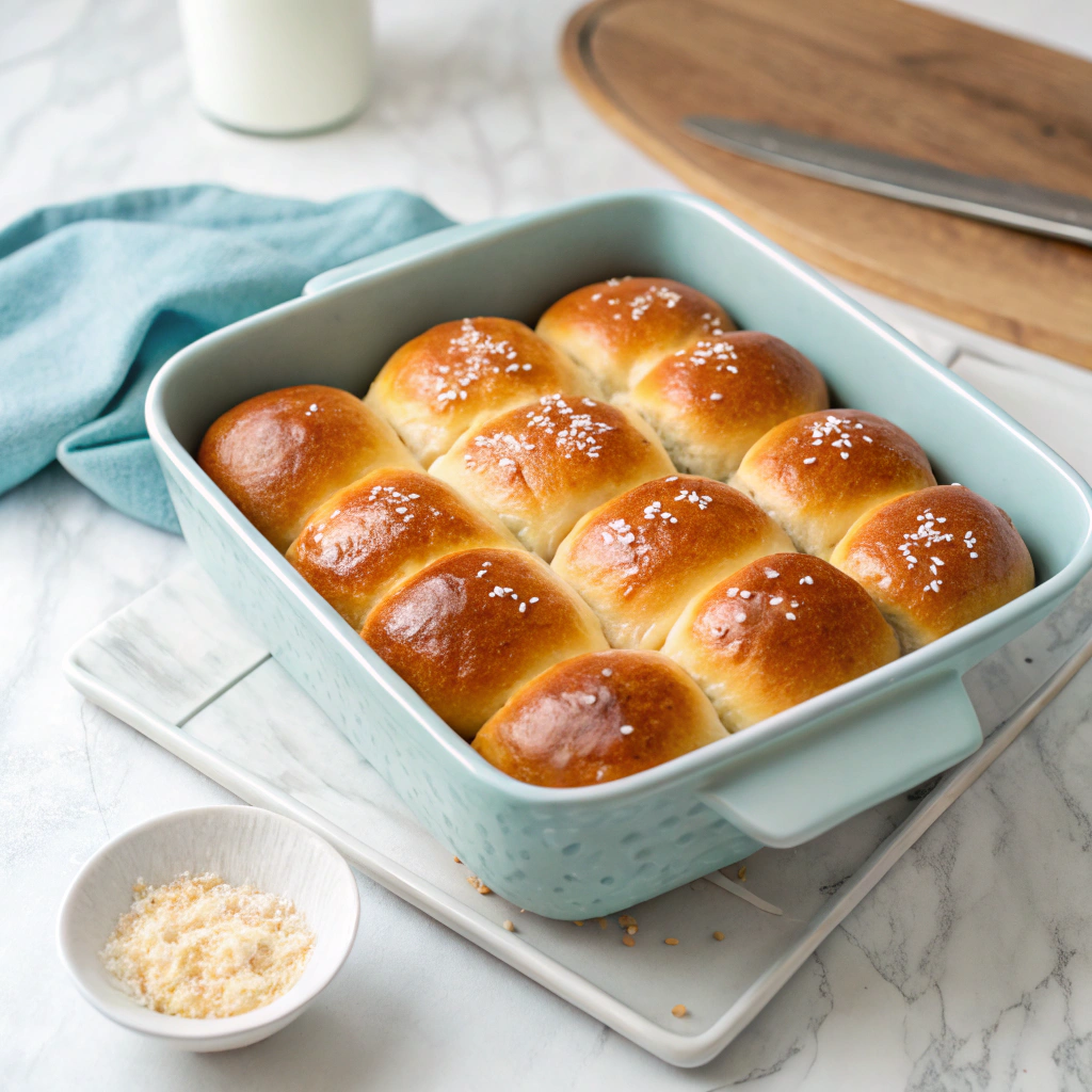 Easy Homemade Dinner Rolls Recipe - Recipe Image
