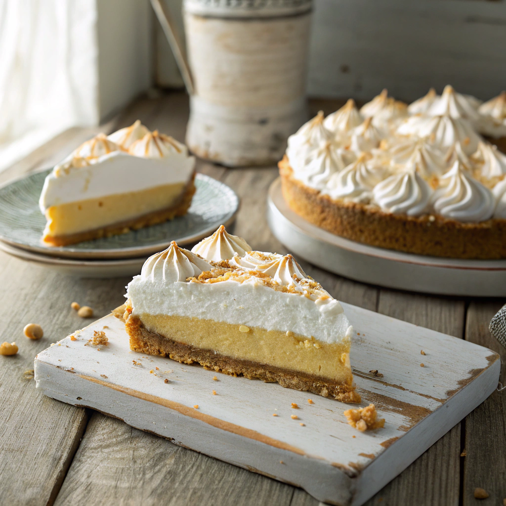 Lemon Meringue Cake Recipe - Recipe Image