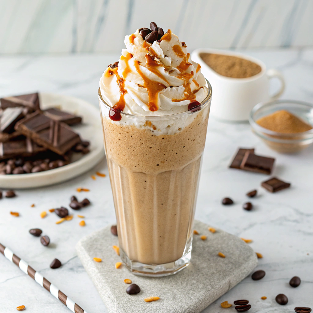 Healthy Chocolate Peanut Butter Smoothie Recipe - Recipe Image