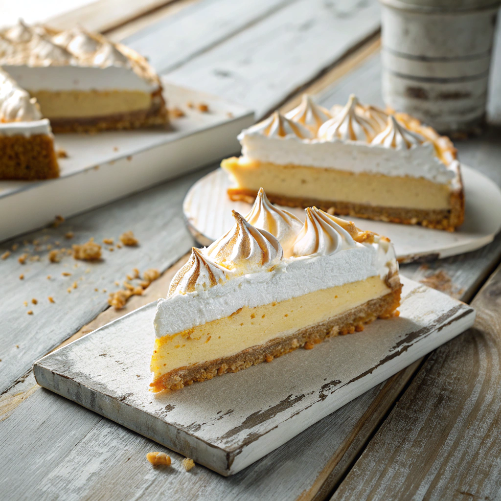 Lemon Meringue Cake Recipe - Recipe Image