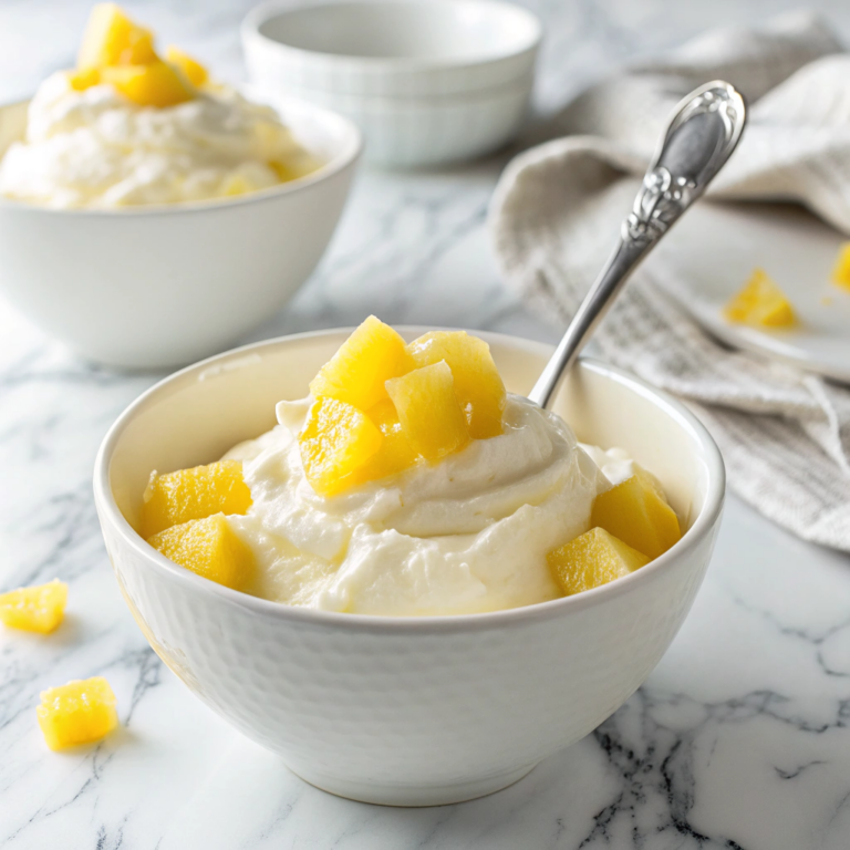 Hawaiian Pineapple Coconut Fluff: Irresistible Tropical Treat Recipe