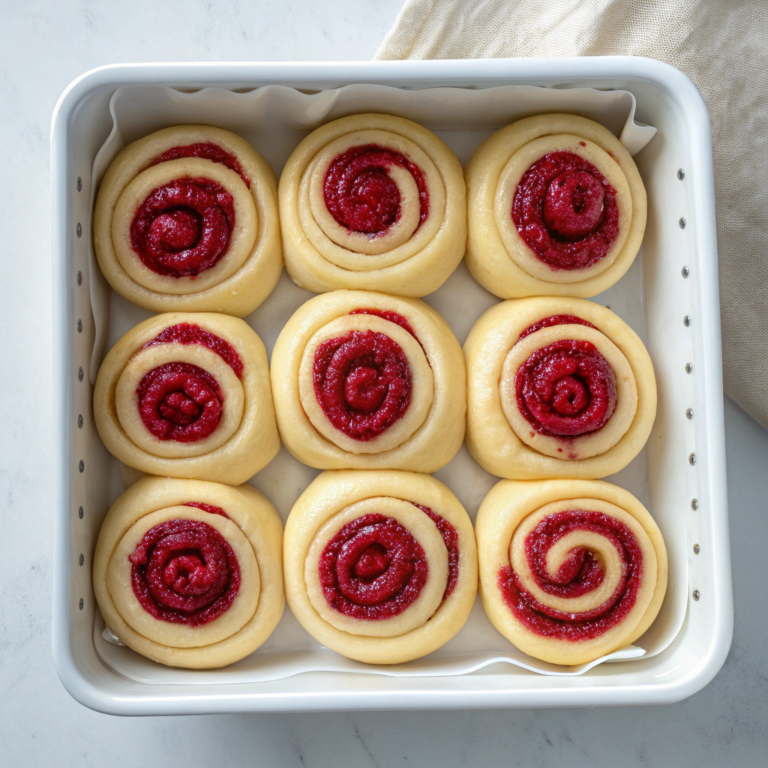 Raspberry Swirl Sweet Rolls Recipe