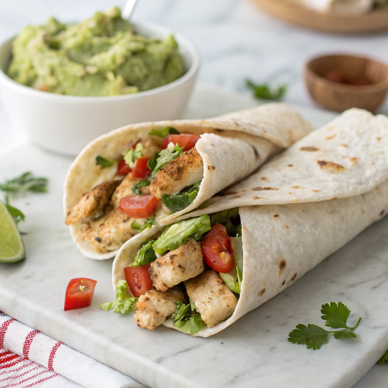 Chicken Avocado Ranch Burritos Recipe
