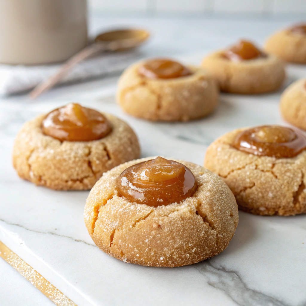 Snickerdoodle Thumbprint Cookies Recipe - Recipe Image