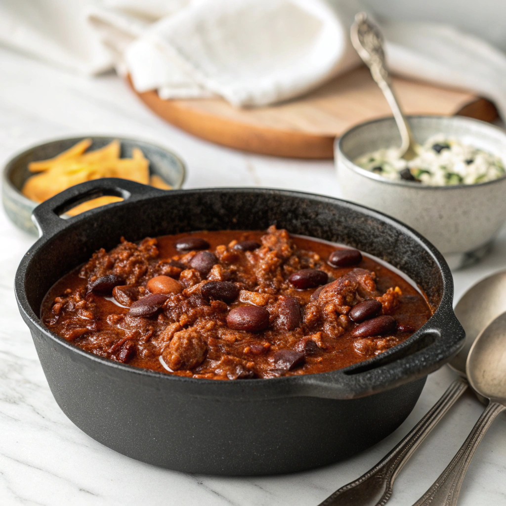 Steak Chili Con Carne Recipe - Recipe Image
