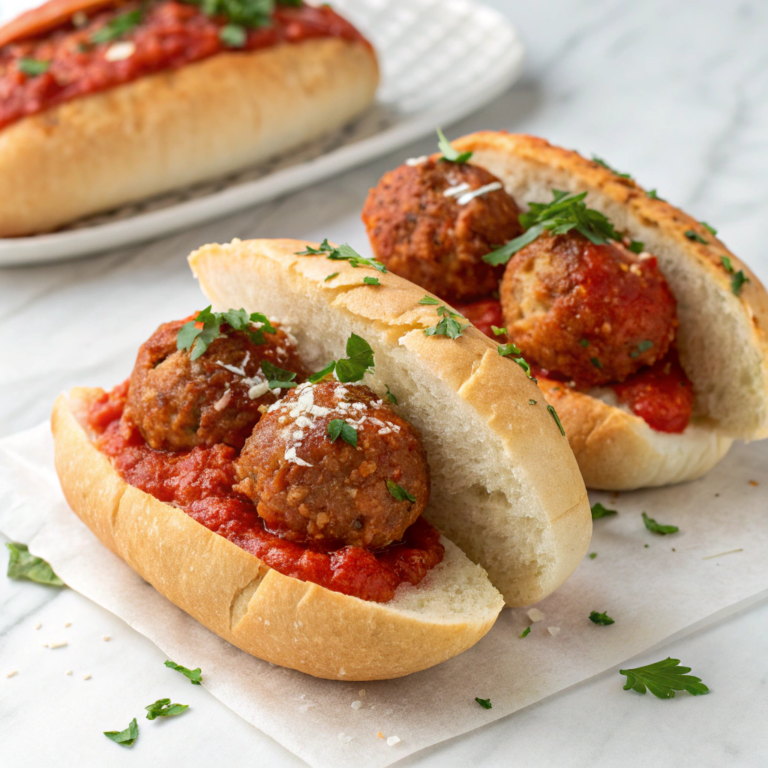 Ultimate Beefy Meatball Sub Delight Recipe