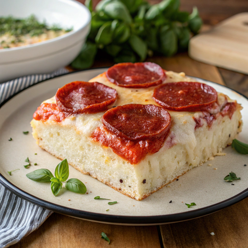 Pizza Casserole Recipe - Recipe Image