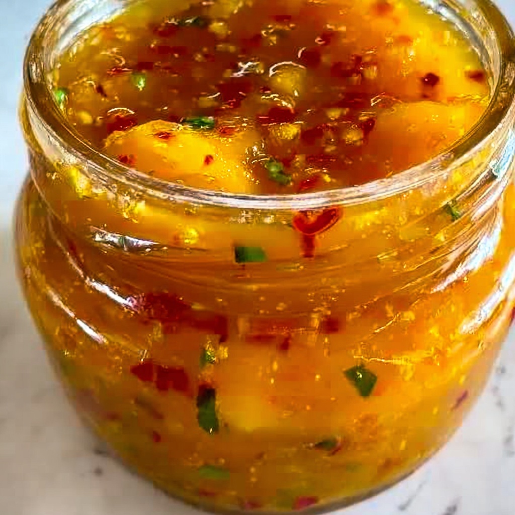 Pineapple Habanero Hot Sauce Recipe - Recipe Image