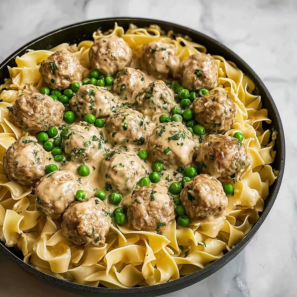 Meatball Stroganoff Recipe - Recipe Image