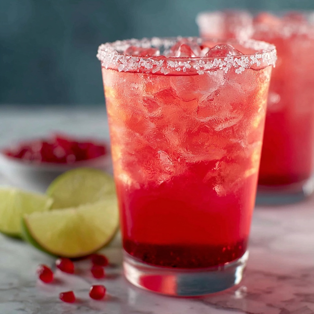 Pomegranate Margarita Recipe: The Best Refreshing Cocktail You’ll Ever Try Recipe - Recipe Image