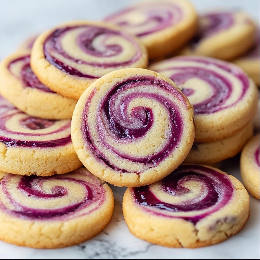 Blueberry Cheesecake Swirl Cookies Recipe - Recipe Image
