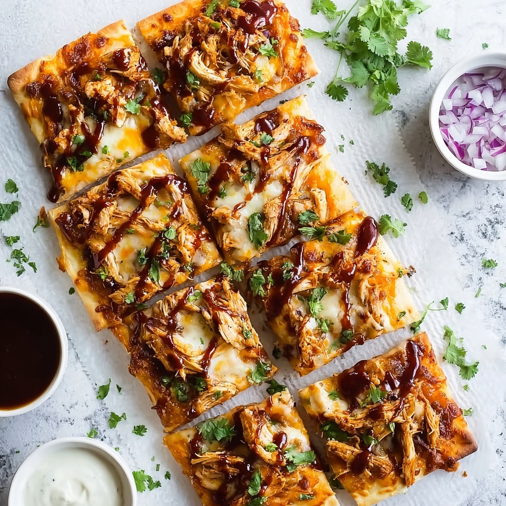 Grilled BBQ Chicken Pizza Recipe - Recipe Image