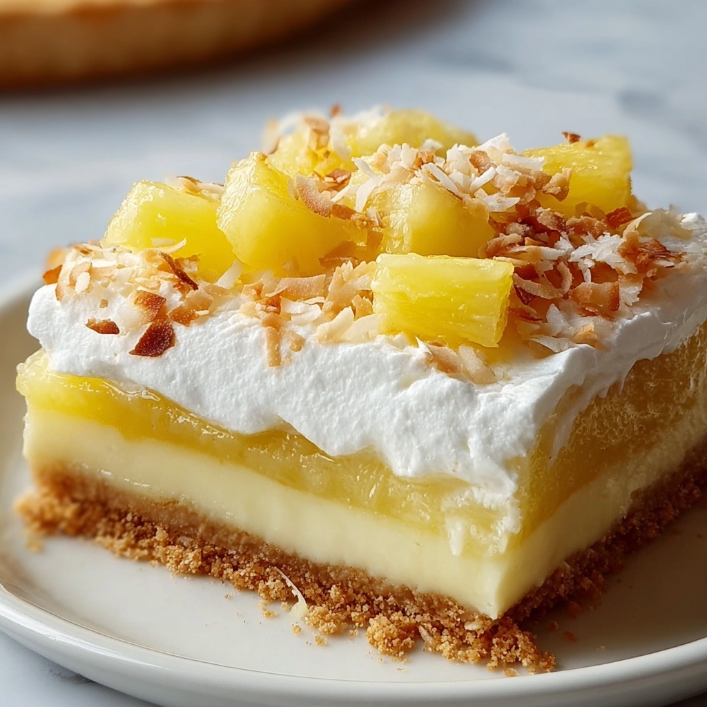 Pineapple Cream Cheese Pie Recipe - Recipe Image