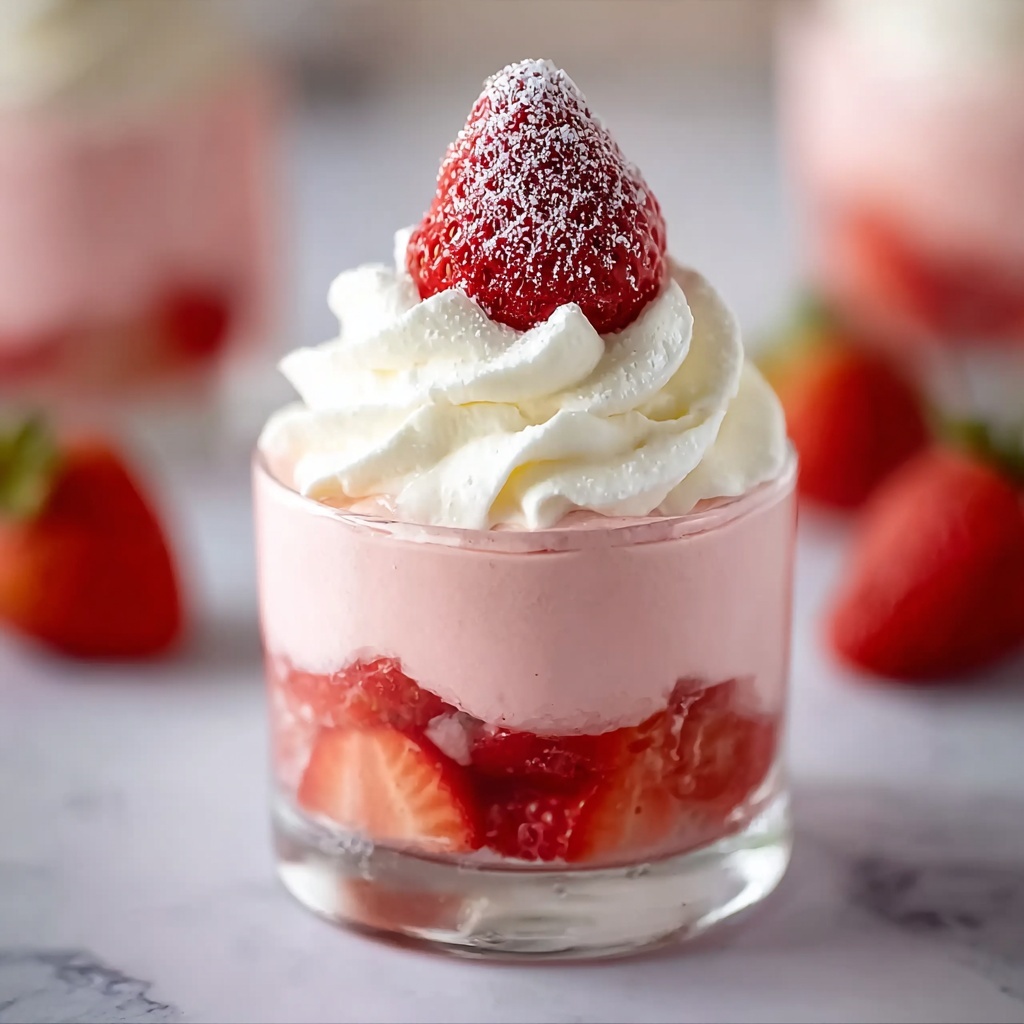 Strawberry Mousse Recipe - Recipe Image