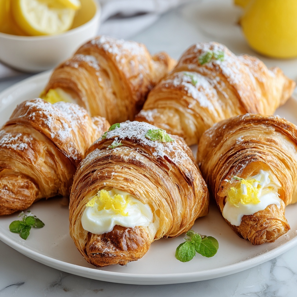 Lemon Cream Cheese Crescent Rolls Recipe - Recipe Image