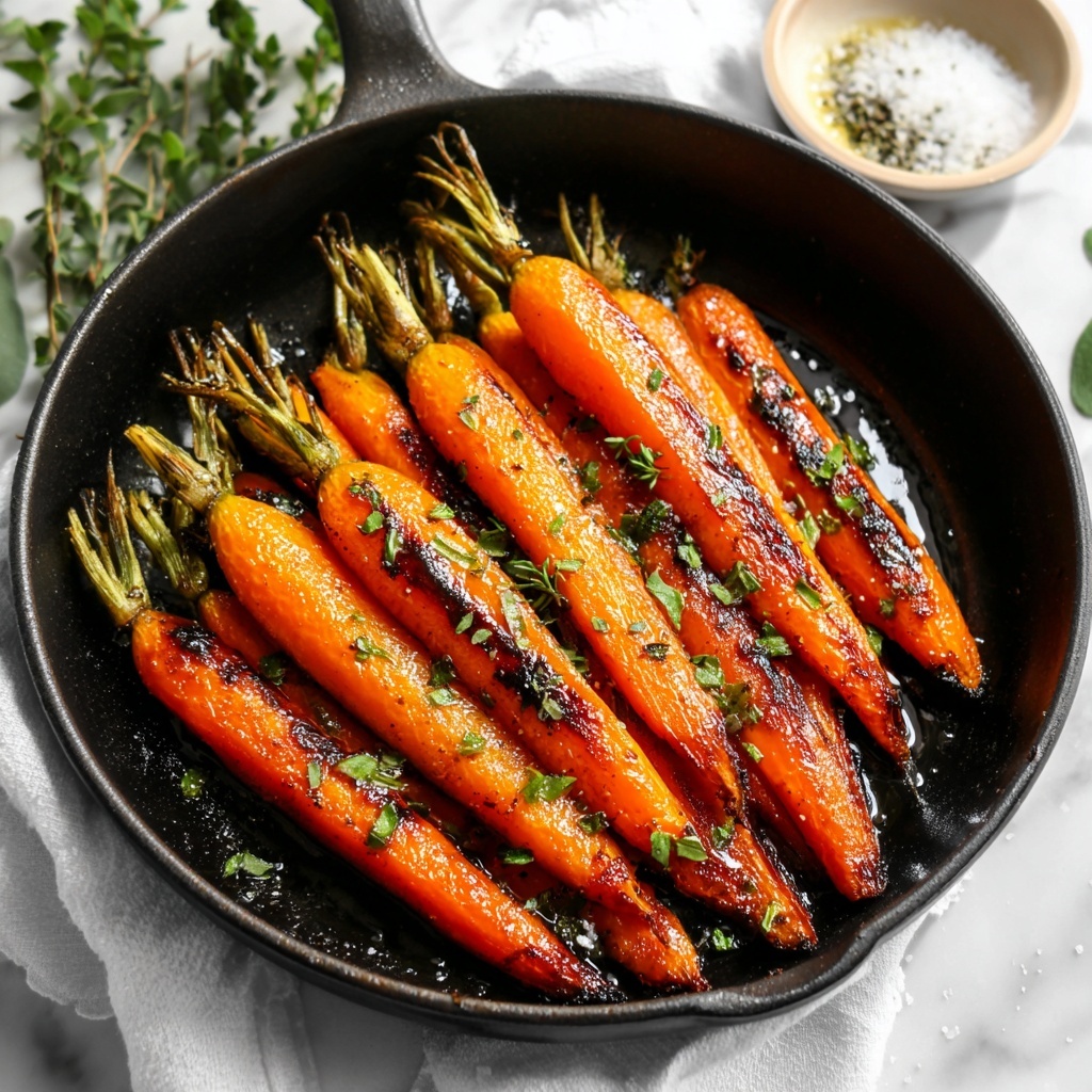 Honey Garlic Roasted Carrots Recipe - Recipe Image