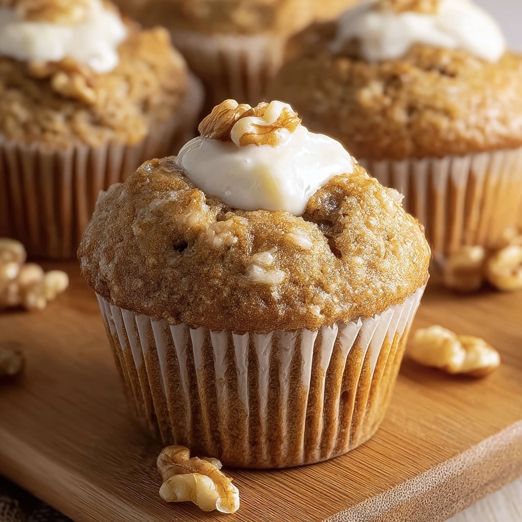 Cinnamon Apple Walnut Muffins Recipe - Recipe Image