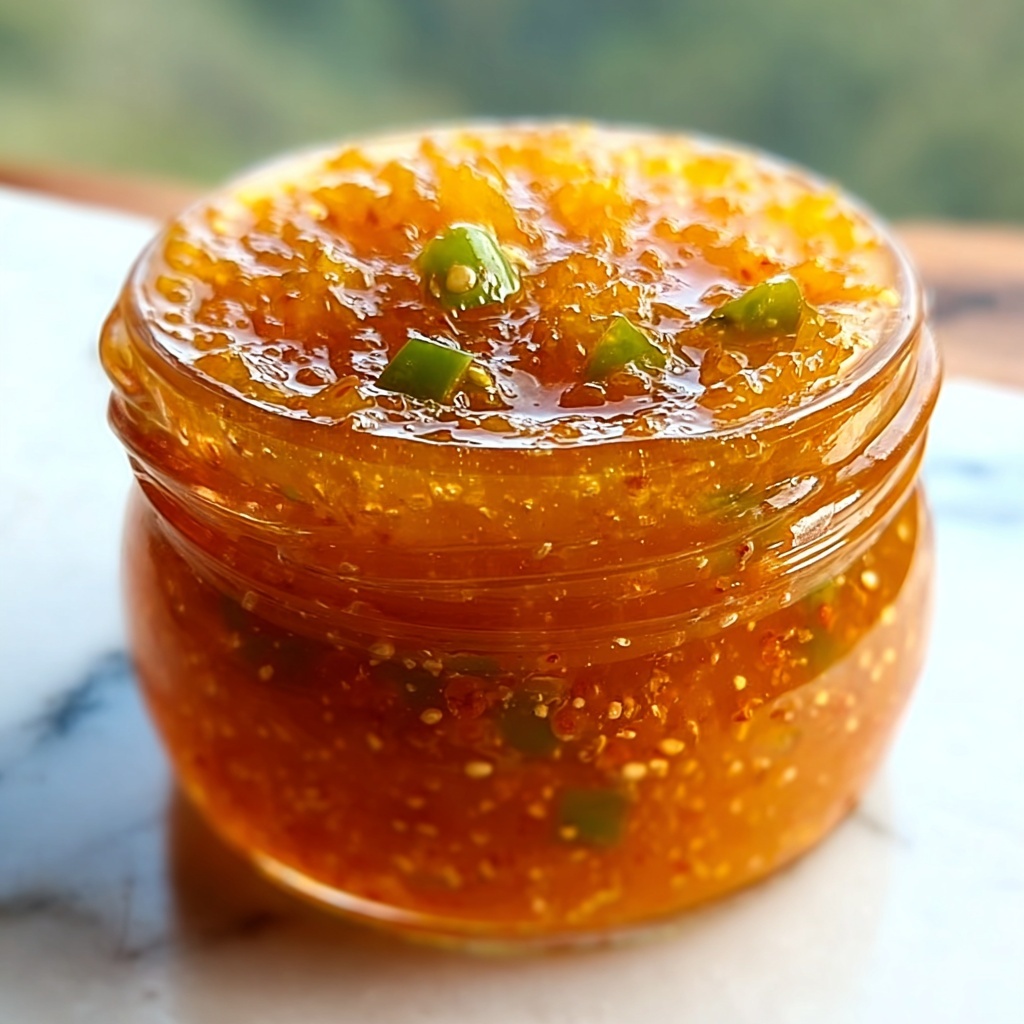Peach Jalapeno Jam Recipe - Recipe Image