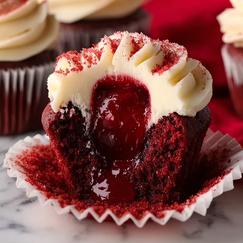Red Velvet Crush Cupcakes Recipe - Recipe Image