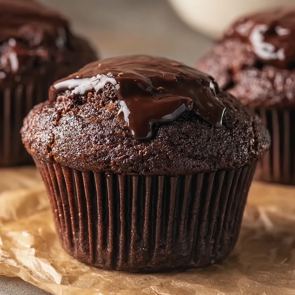 Triple Chocolate Muffins Recipe - Recipe Image