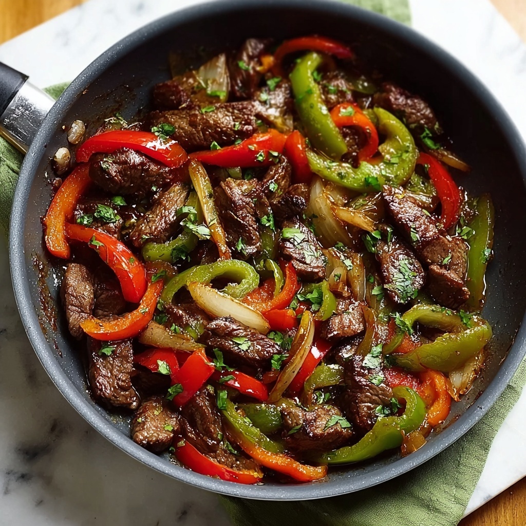 Best Ever Pepper Steak Recipe - Recipe Image