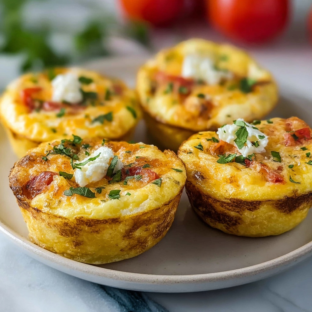 Quick Egg Muffins with Spinach and Feta Recipe - Recipe Image