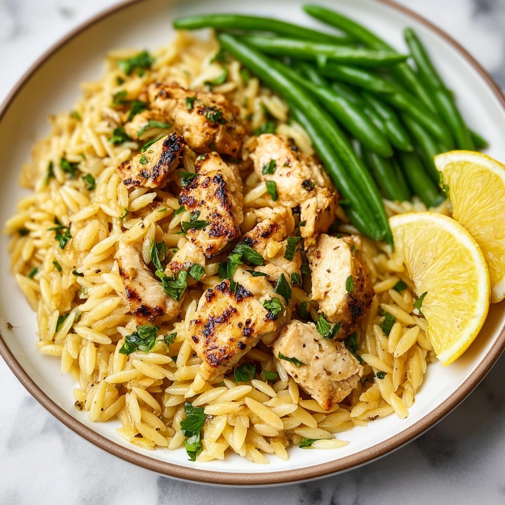 Lemon Chicken Orzo Recipe - Recipe Image
