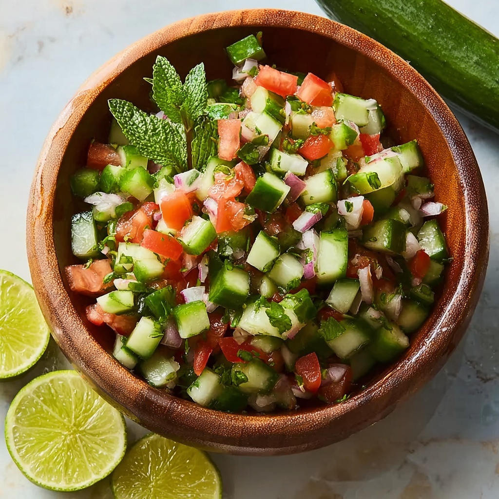Cool Cucumber Salsa Recipe - Recipe Image