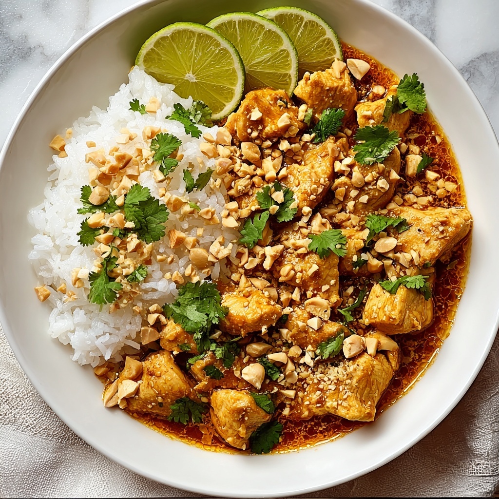 Thai Peanut Chicken Recipe - Recipe Image
