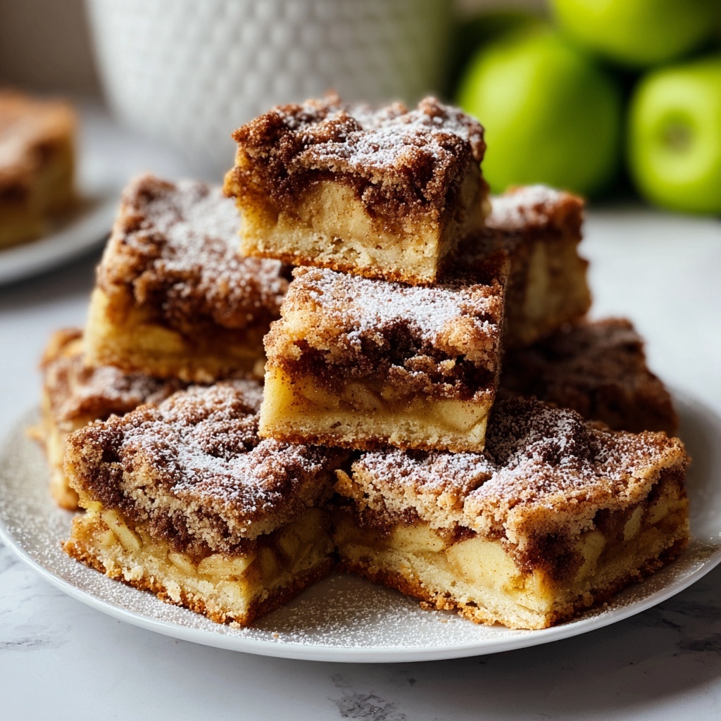 Apple Snickerdoodle Bars Recipe - Recipe Image