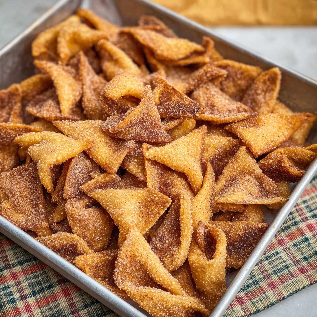 Cinnamon Sugar Baked Churro Bugles Recipe - Recipe Image