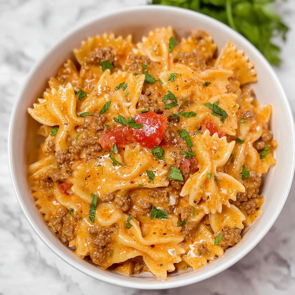 Creamy Italian Sausage Pasta Recipe - Recipe Image