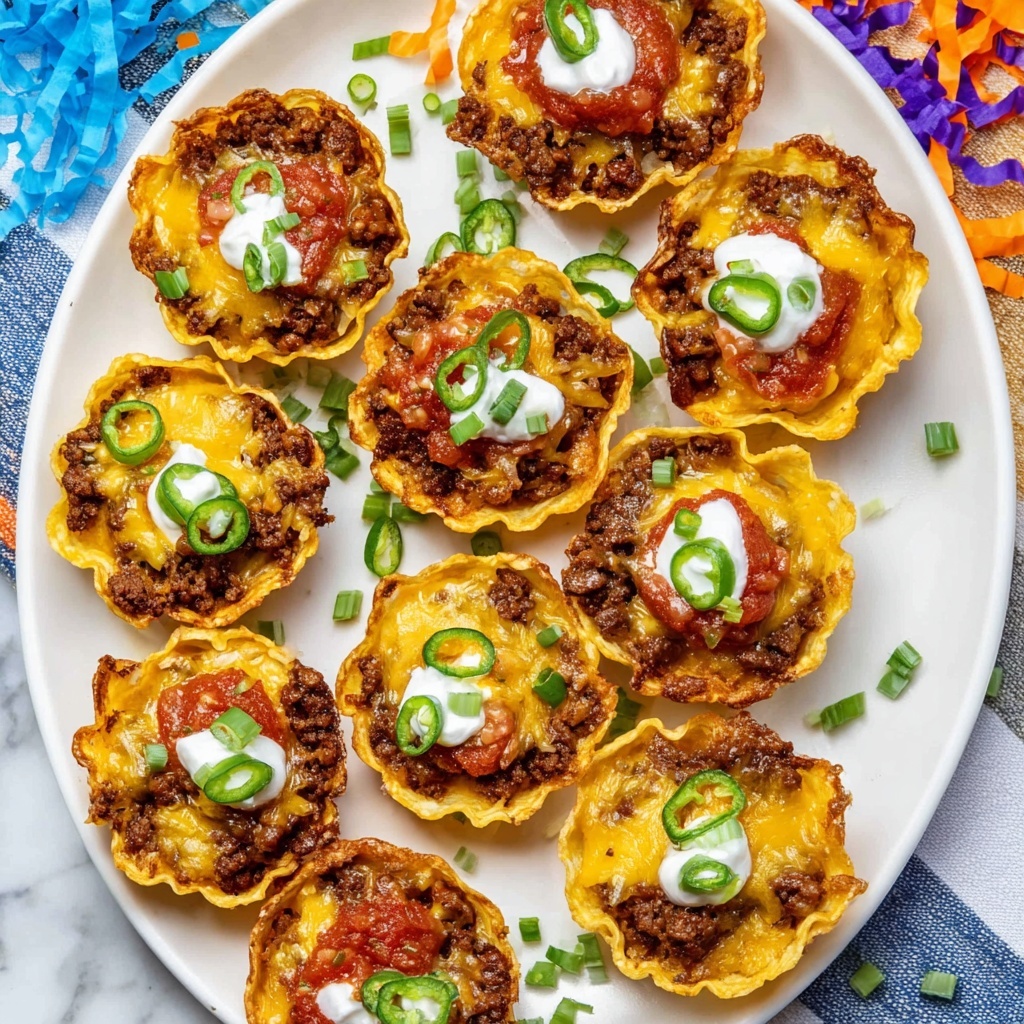 Taco Tater Tot Cups Recipe - Recipe Image