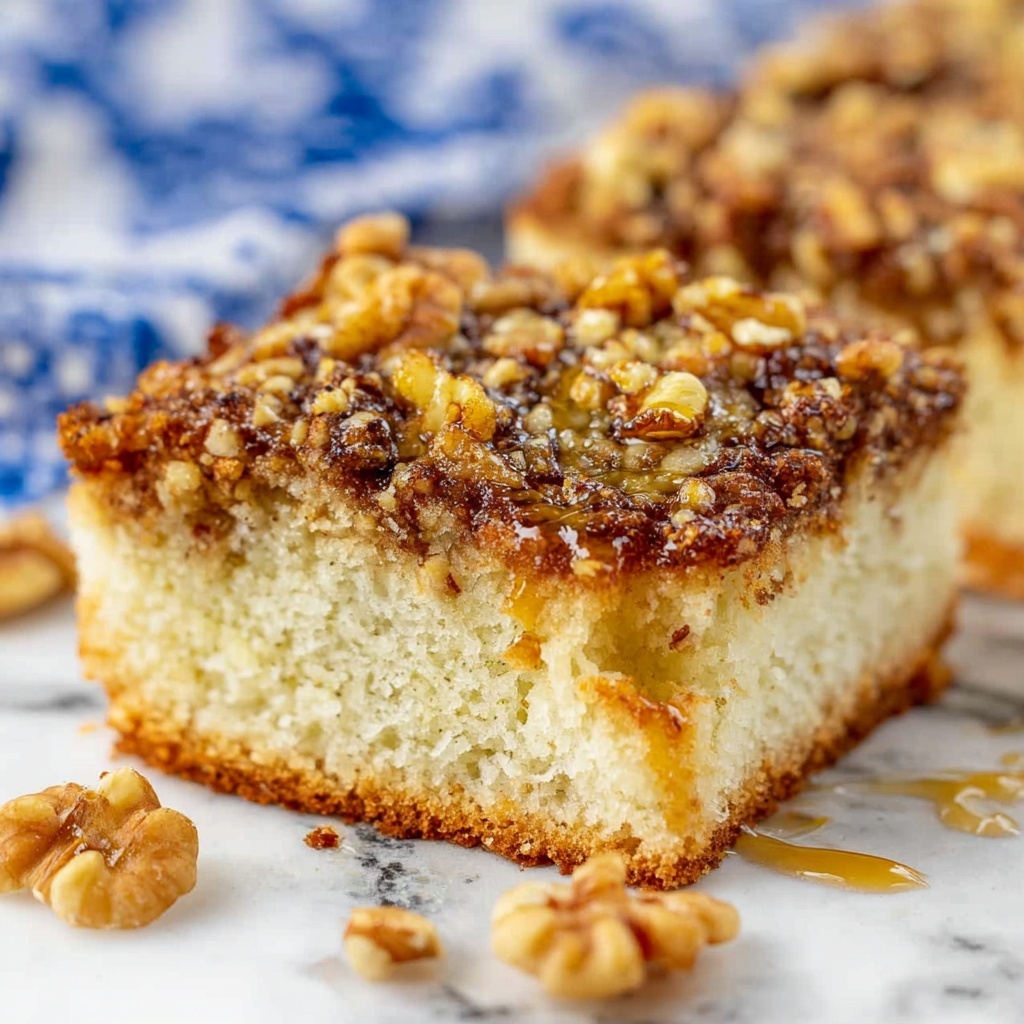 Honey Soaked Baklava Cake Recipe - Recipe Image