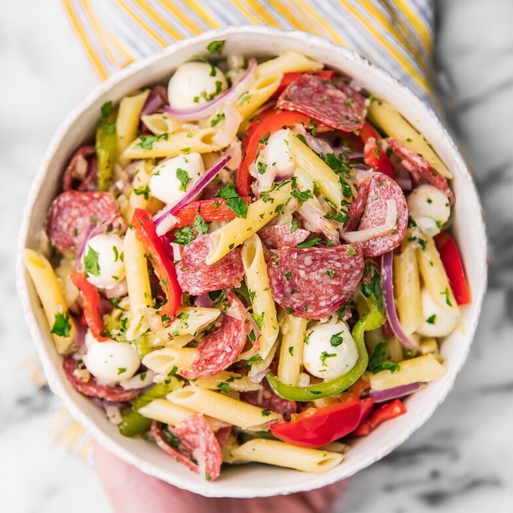 Antipasto Pasta Salad Recipe - Recipe Image