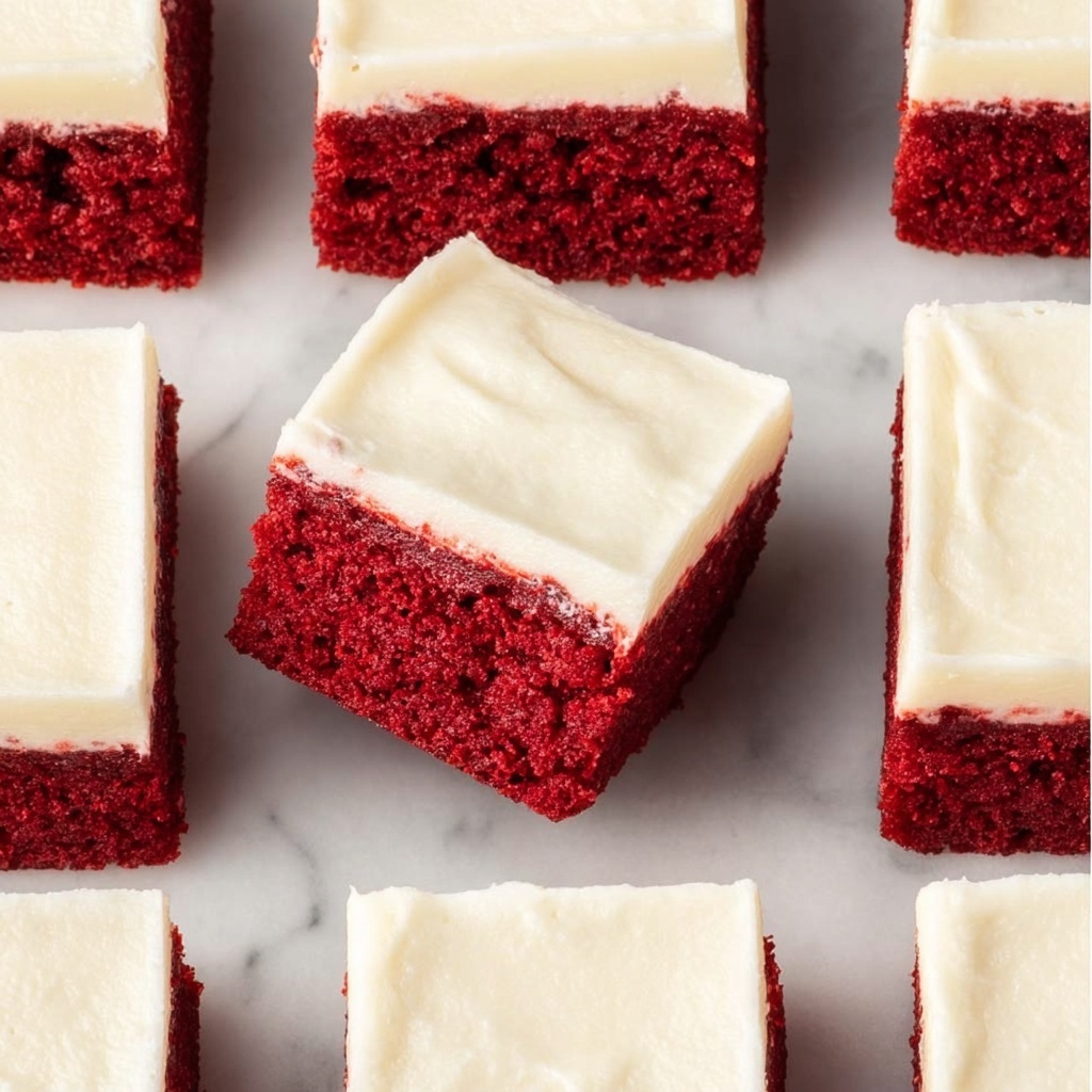 Red Velvet Brownies with Cream Cheese Frosting Recipe - Recipe Image