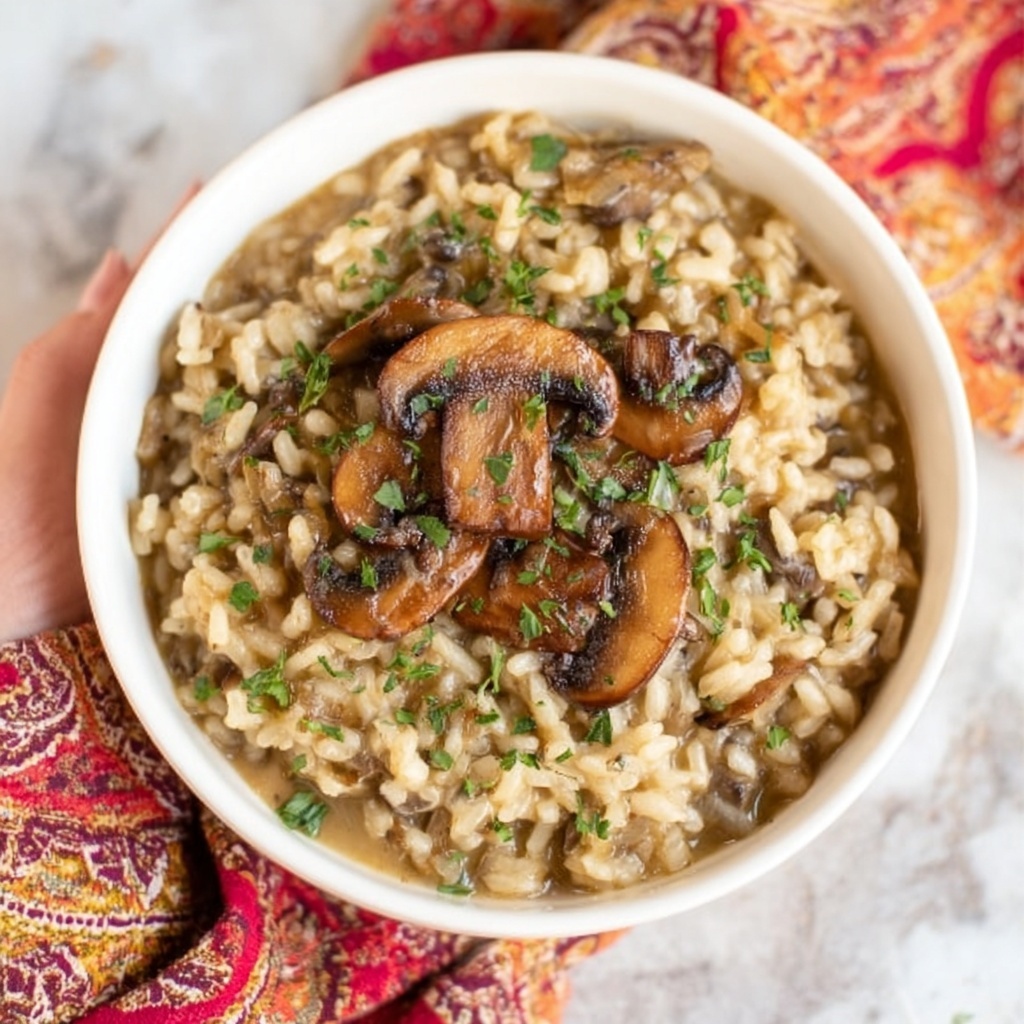 Mushroom & Wild Rice Soup Recipe - Recipe Image