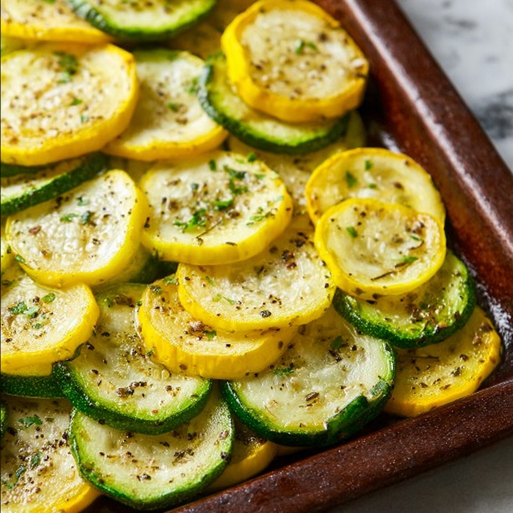 Baked Parmesan Squash Recipe - Recipe Image
