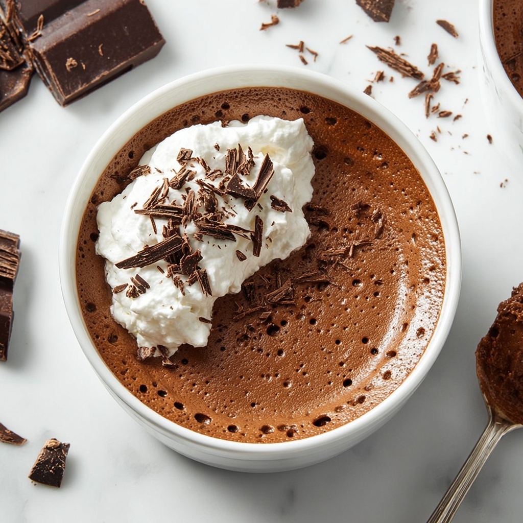 Vegan Chocolate Mousse Recipe - Recipe Image