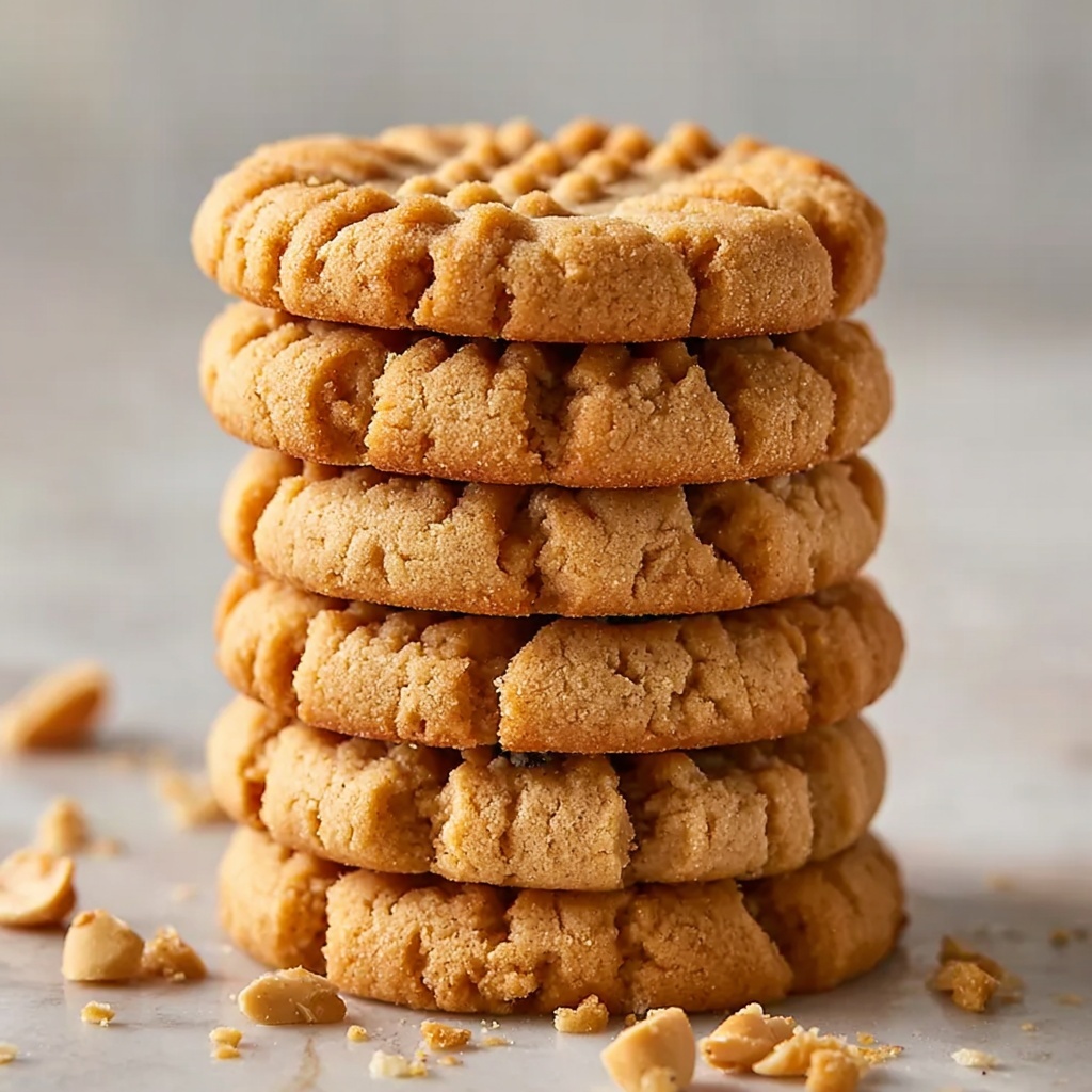 Air Fryer Peanut Butter Cookies Recipe - Recipe Image