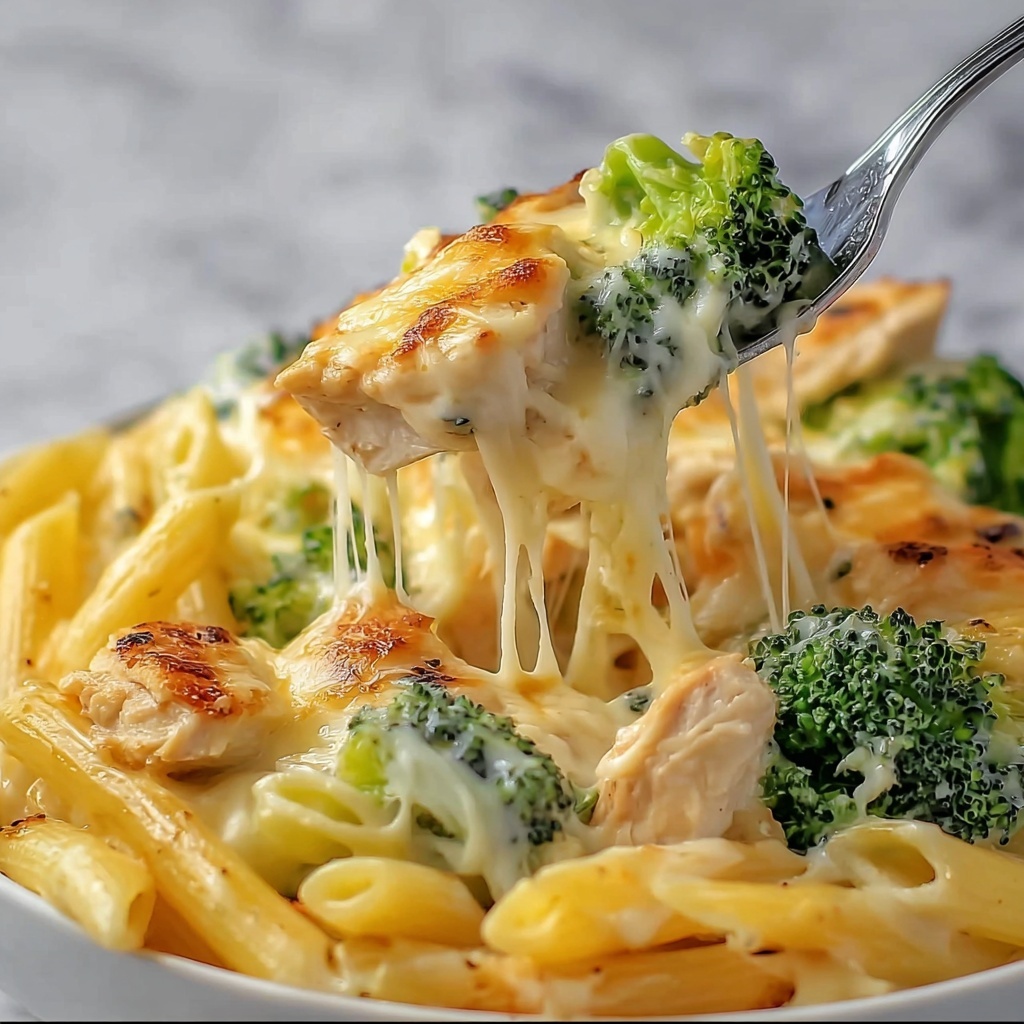 Chicken & Broccoli Alfredo Bake Recipe - Recipe Image